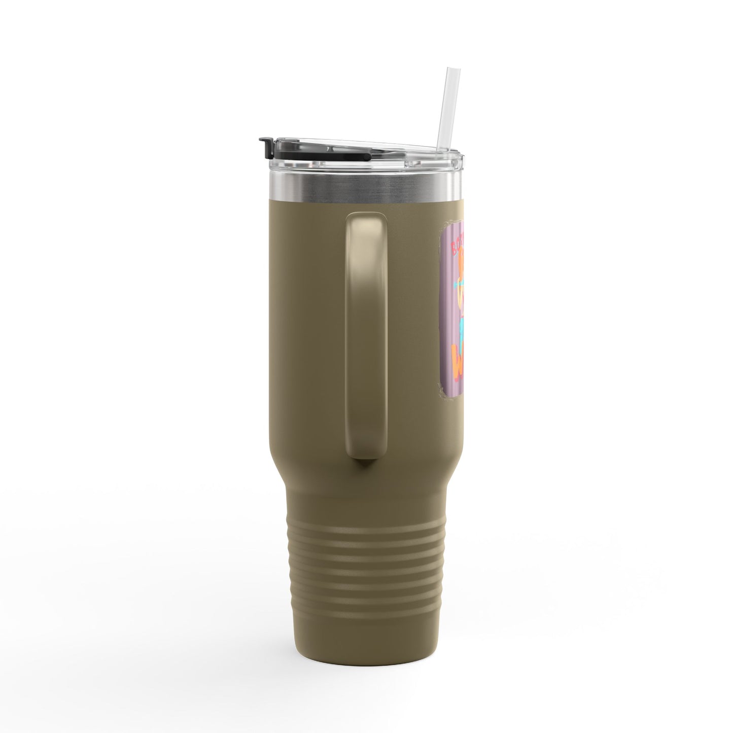 'Born to Be Wild ' 40oz Insulated Travel Tumbler