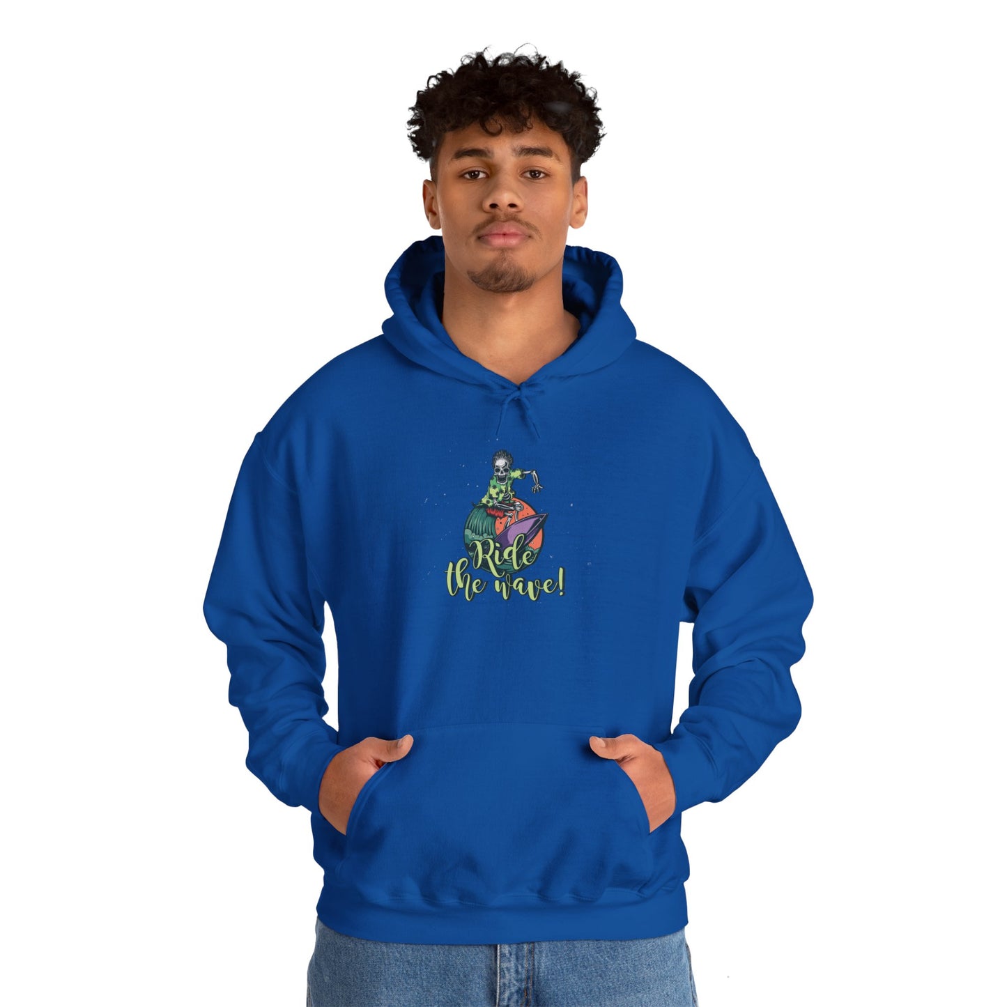 'Ride the Wave!' - Unisex hoodies