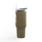 'Stray Real ' 40oz Insulated Travel Tumbler