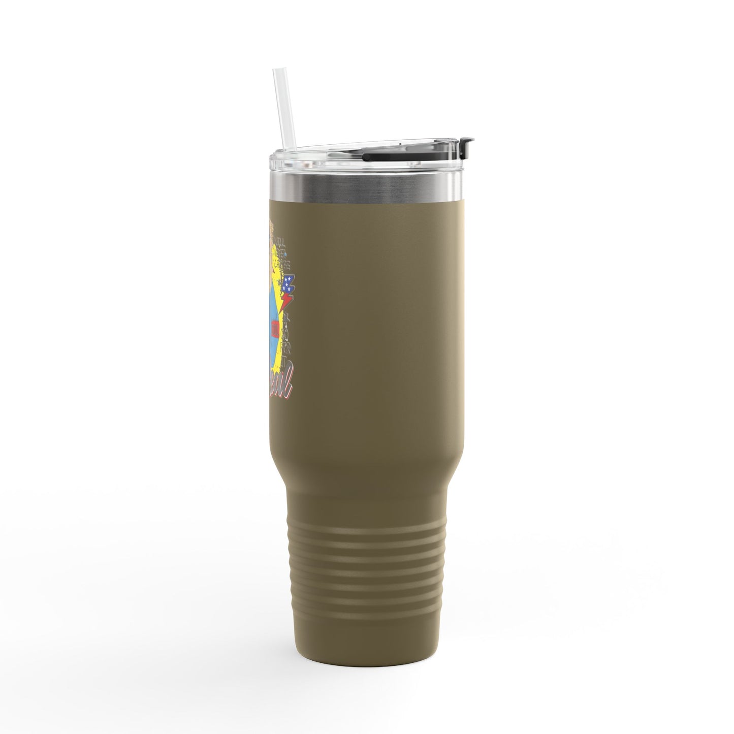 'Stray Real ' 40oz Insulated Travel Tumbler