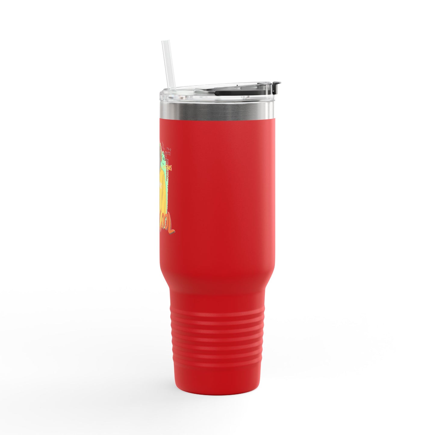 'Ok Stay Cool New York' Monkey 40oz Insulated Travel Tumbler