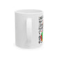 'Learn From Yesterday Life' With Monkey Ceramic Mug - 11oz & 15oz Coffee Cup