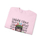 'Learn From Yesterday Life' With Monkey - Unisex Sweatshirt