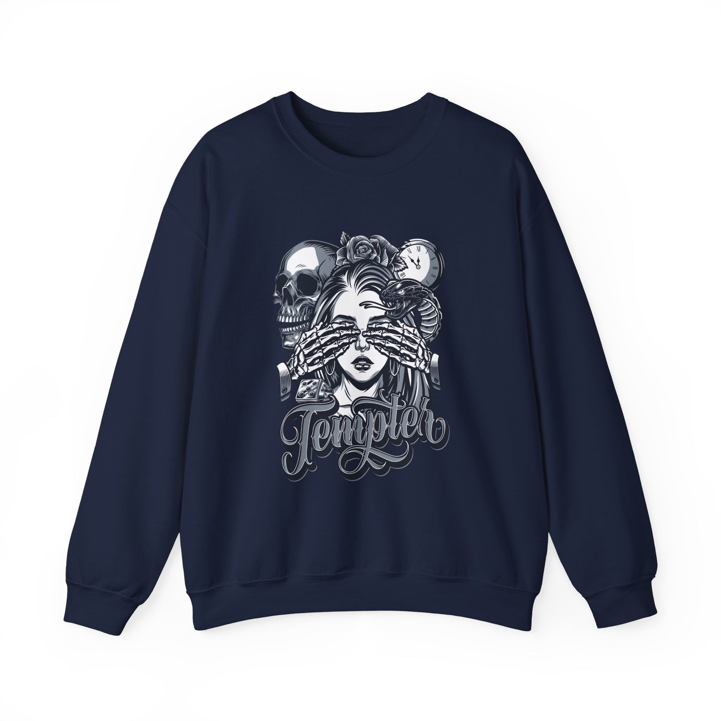 Tempted Skull & Rose Unisex Sweatshirt