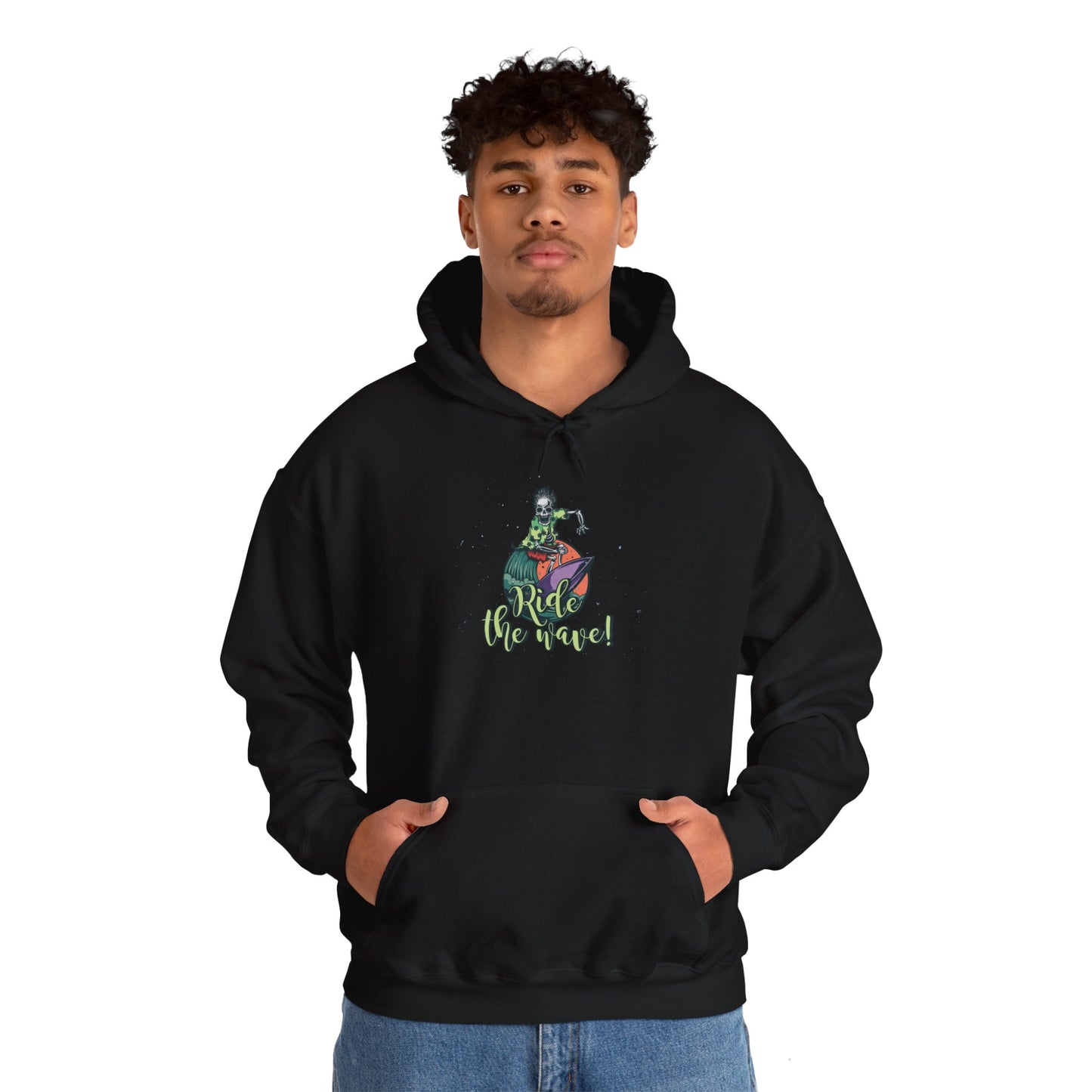 'Ride the Wave!' - Unisex hoodies