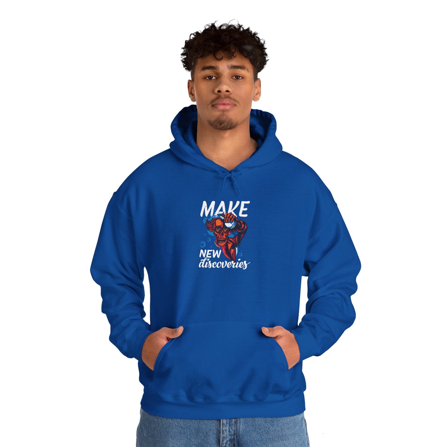 'Make New Discoveries' - Unisex Hoodies
