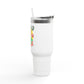'Be Wild' 40oz Insulated Travel Tumbler