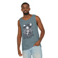 'Tempted Skull & Rose' - Unisex  Tank Top