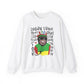 'Learn From Yesterday Life' With Monkey - Unisex Sweatshirt