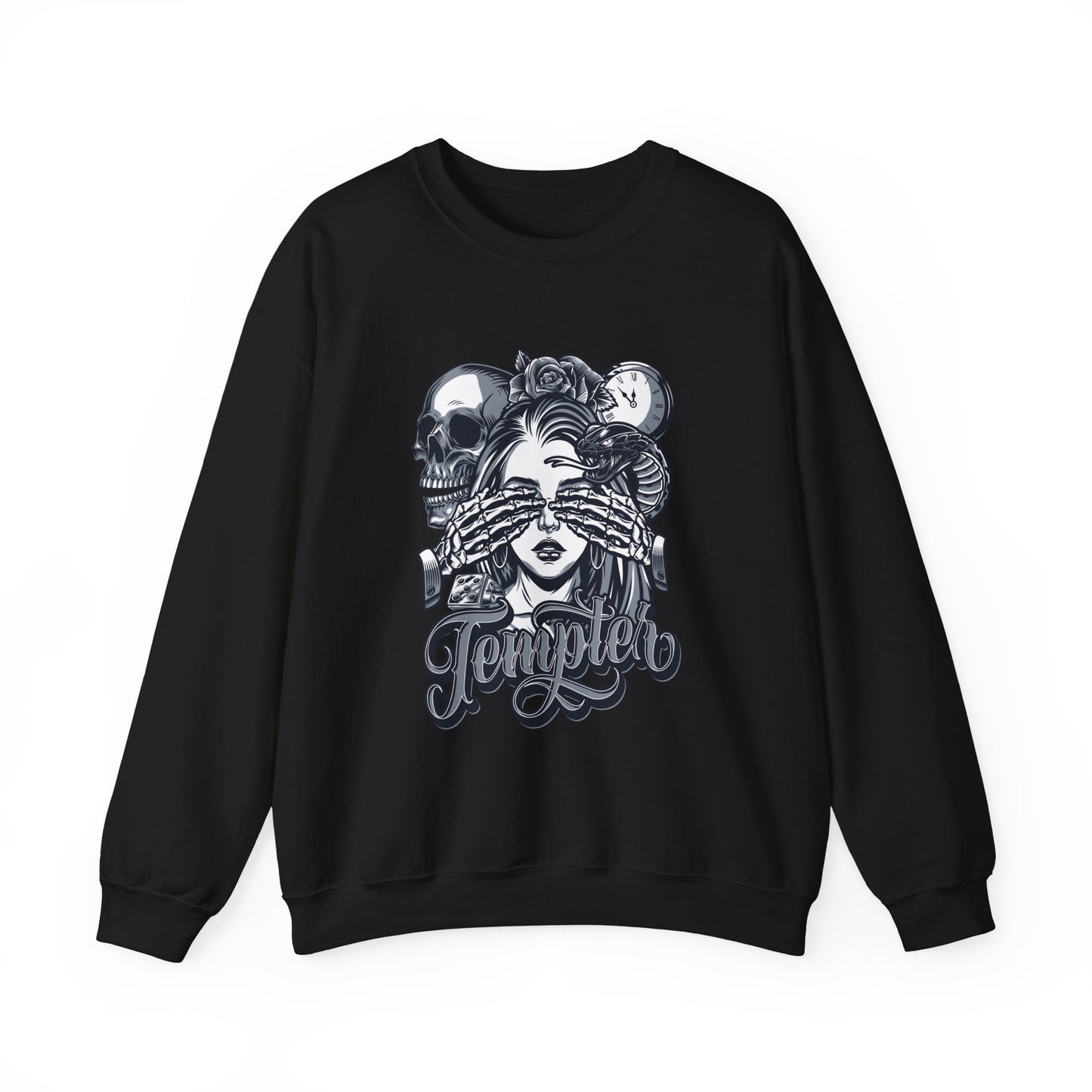 Tempted Skull & Rose Unisex Sweatshirt