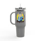 'Stray Real ' 40oz Insulated Travel Tumbler