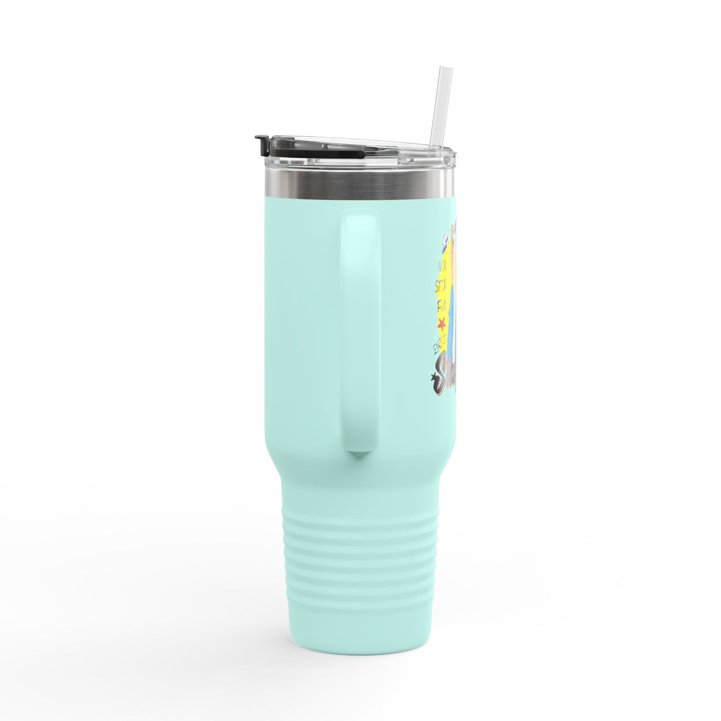 'Stray Real ' 40oz Insulated Travel Tumbler