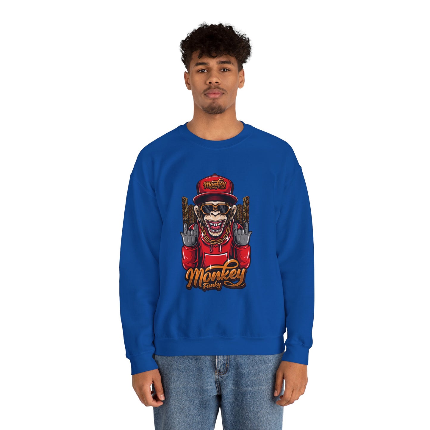 'Monkey Funky' - Unisex Sweatshirt