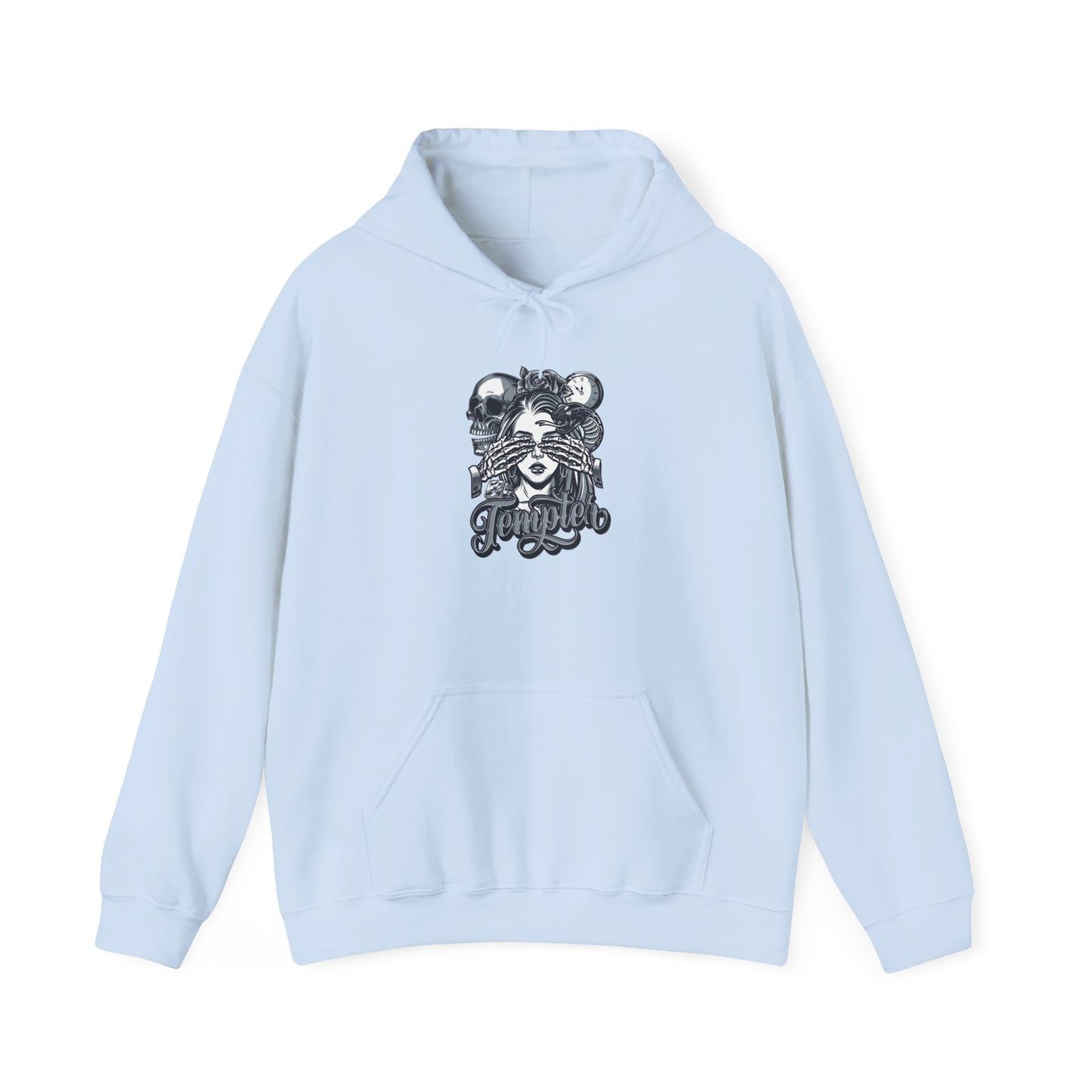 'Tempted Skull & Rose' - Unisex hoodies