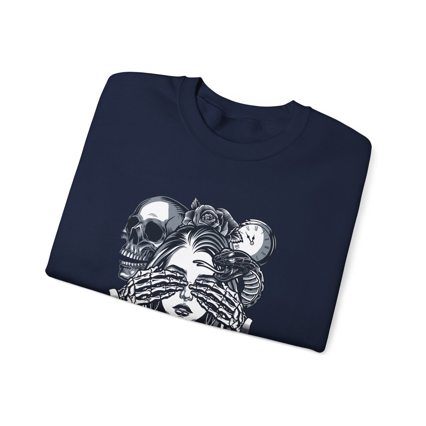 Tempted Skull & Rose Unisex Sweatshirt