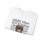 'Learn From Yesterday Life' With Monkey - Unisex Sweatshirt