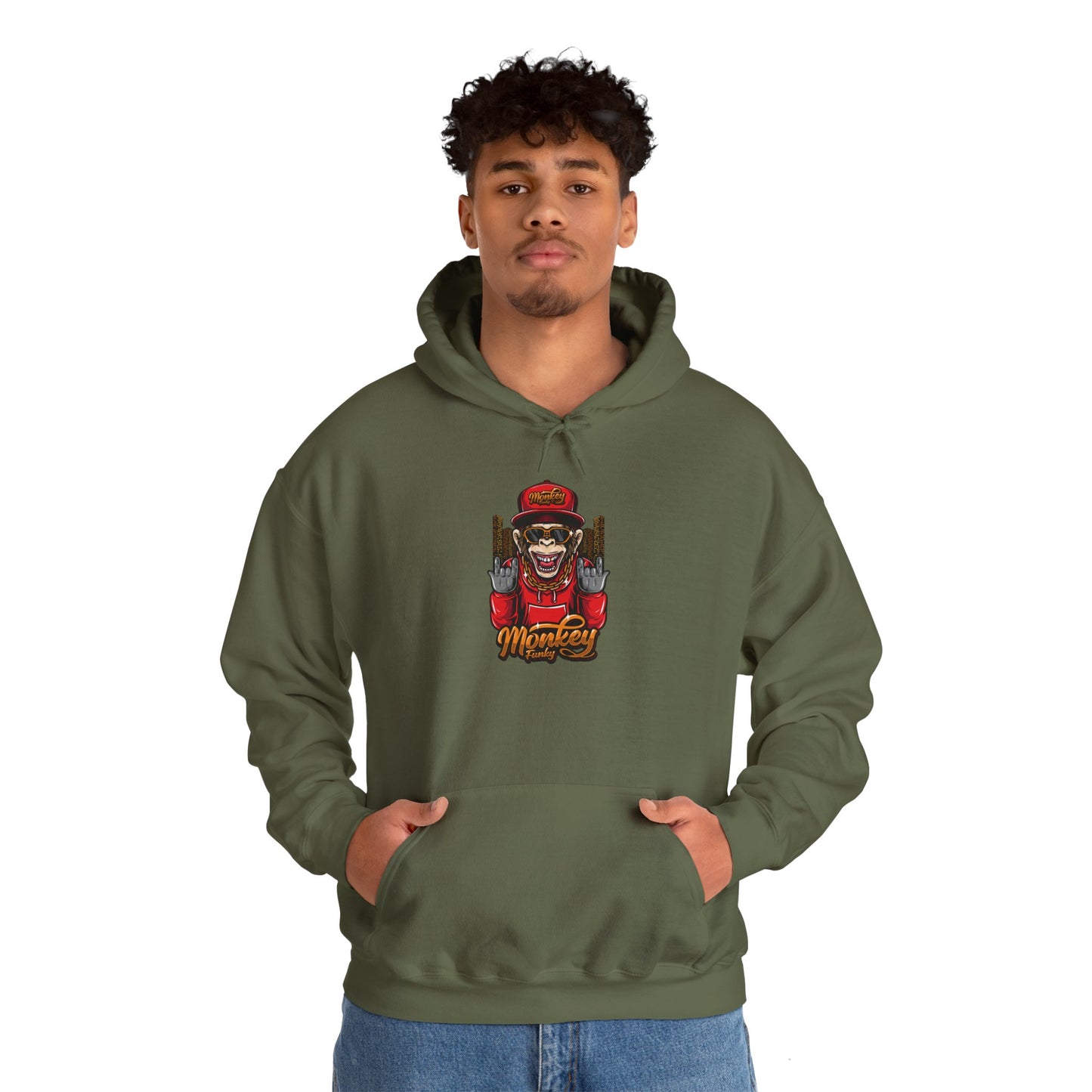'Monkey Funky' - Unisex Hoodies