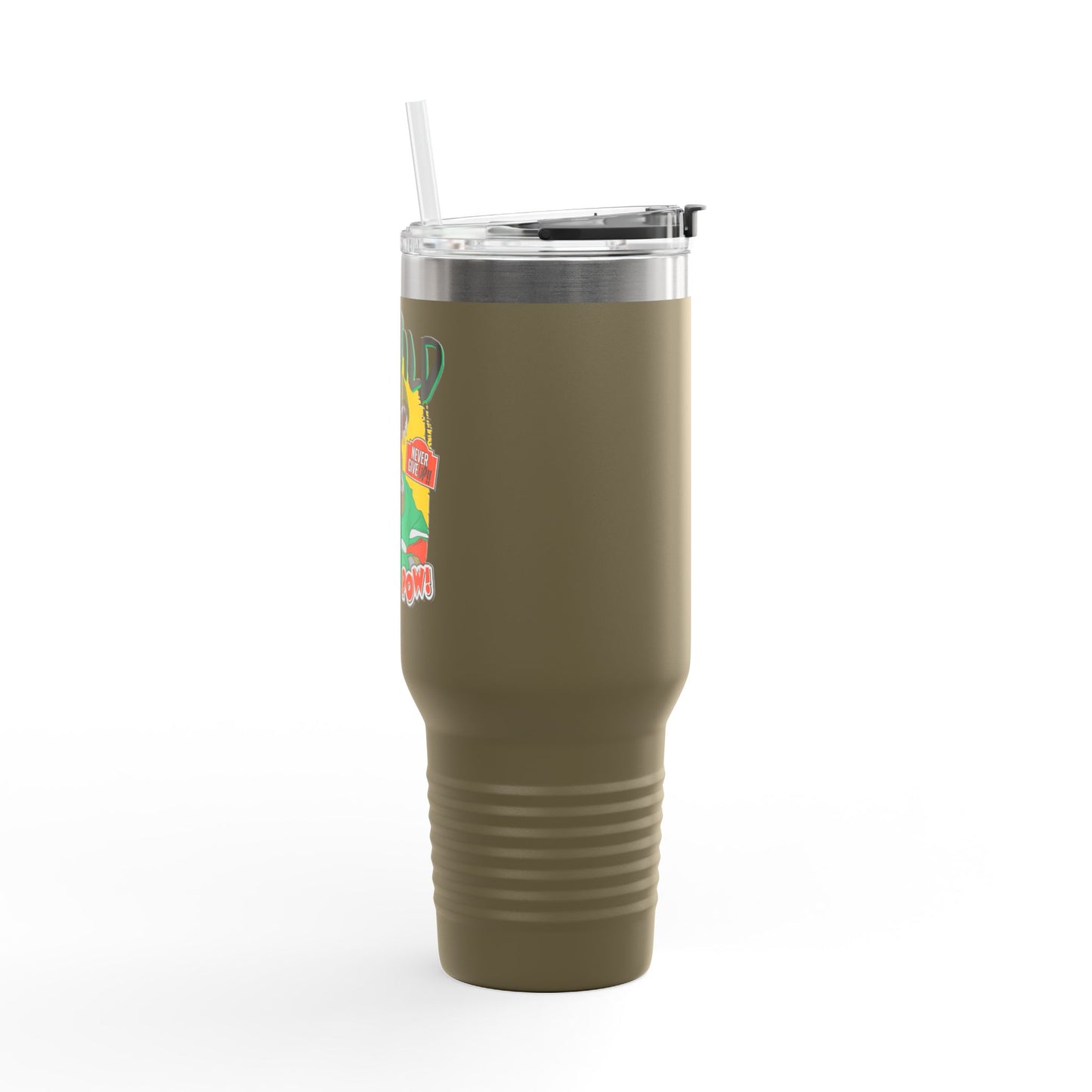 'Be Wild' 40oz Insulated Travel Tumbler