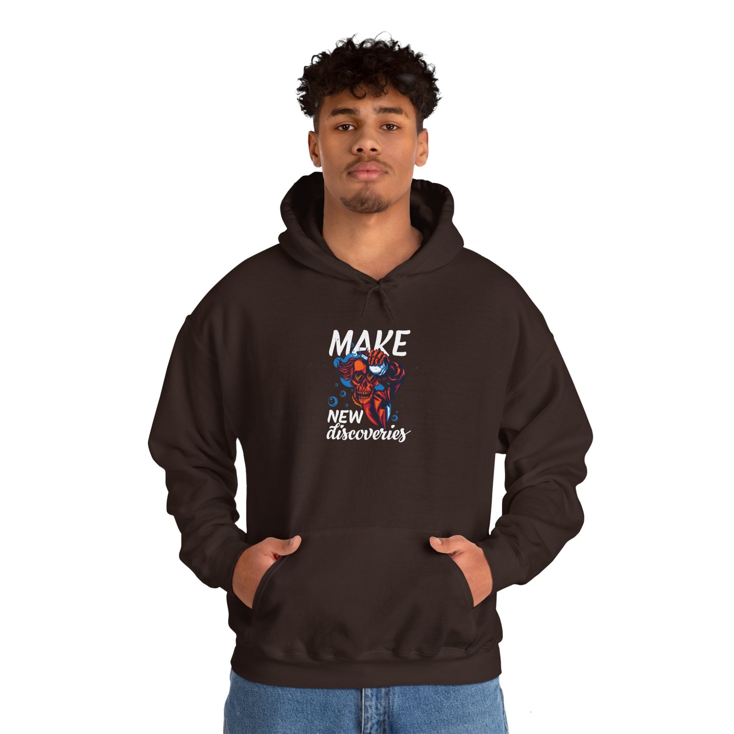 'Make New Discoveries' - Unisex Hoodies