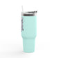 'Tempted Skull & Rose' 40oz Insulated Travel Tumbler