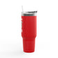 'Love Your Fate' 40oz Insulated Travel Tumbler
