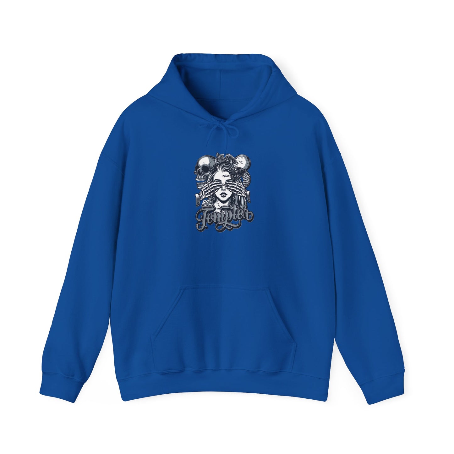'Tempted Skull & Rose' - Unisex hoodies