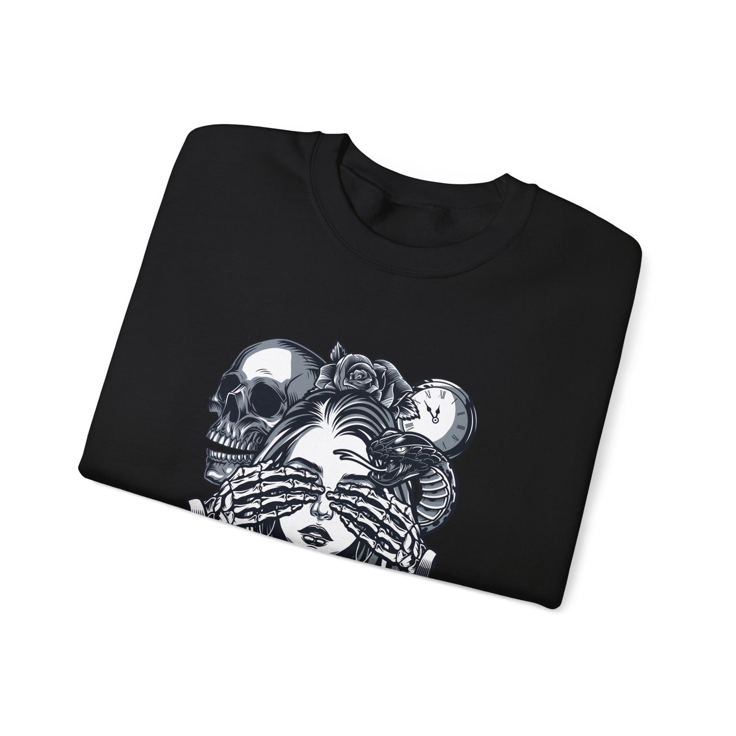 Tempted Skull & Rose Unisex Sweatshirt