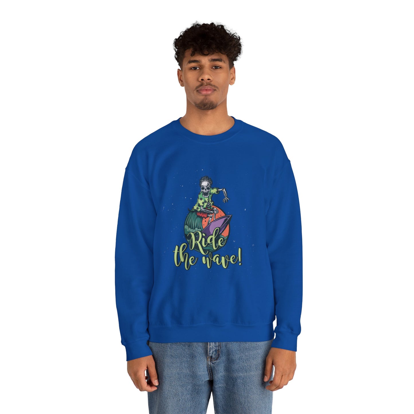 'Ride the Wave!' - Unisex Sweatshirt
