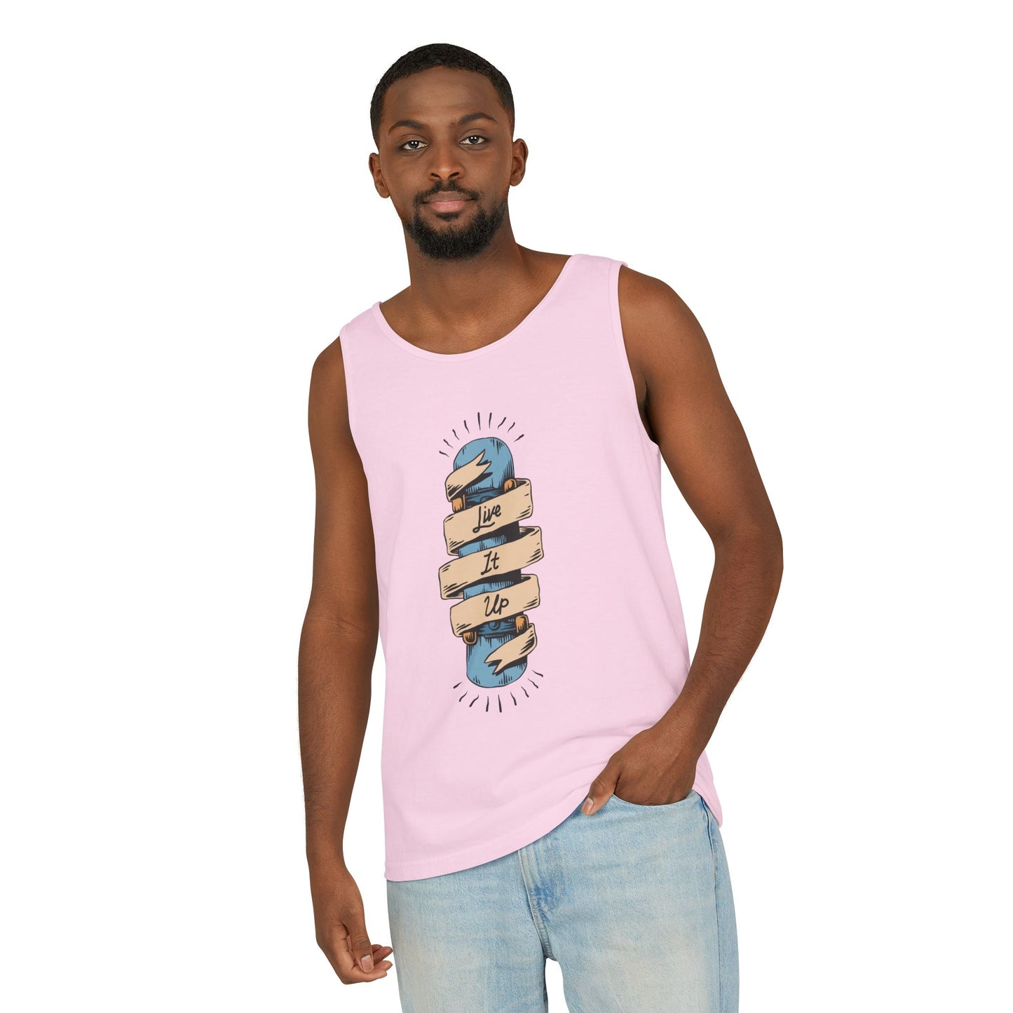 'Live It Up' - Unisex  Tank Top