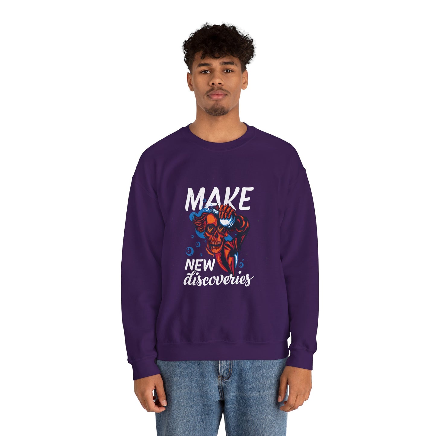 'Make New Discoveries' - Unisex Sweatshirt