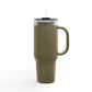 'A Hipster Is Someone Who’s Very Aware of His Style' With Monkey 40oz Insulated Travel Tumbler