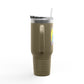 'Stray Real ' 40oz Insulated Travel Tumbler