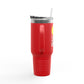 'Love Your Fate' 40oz Insulated Travel Tumbler