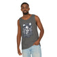 'Tempted Skull & Rose' - Unisex  Tank Top
