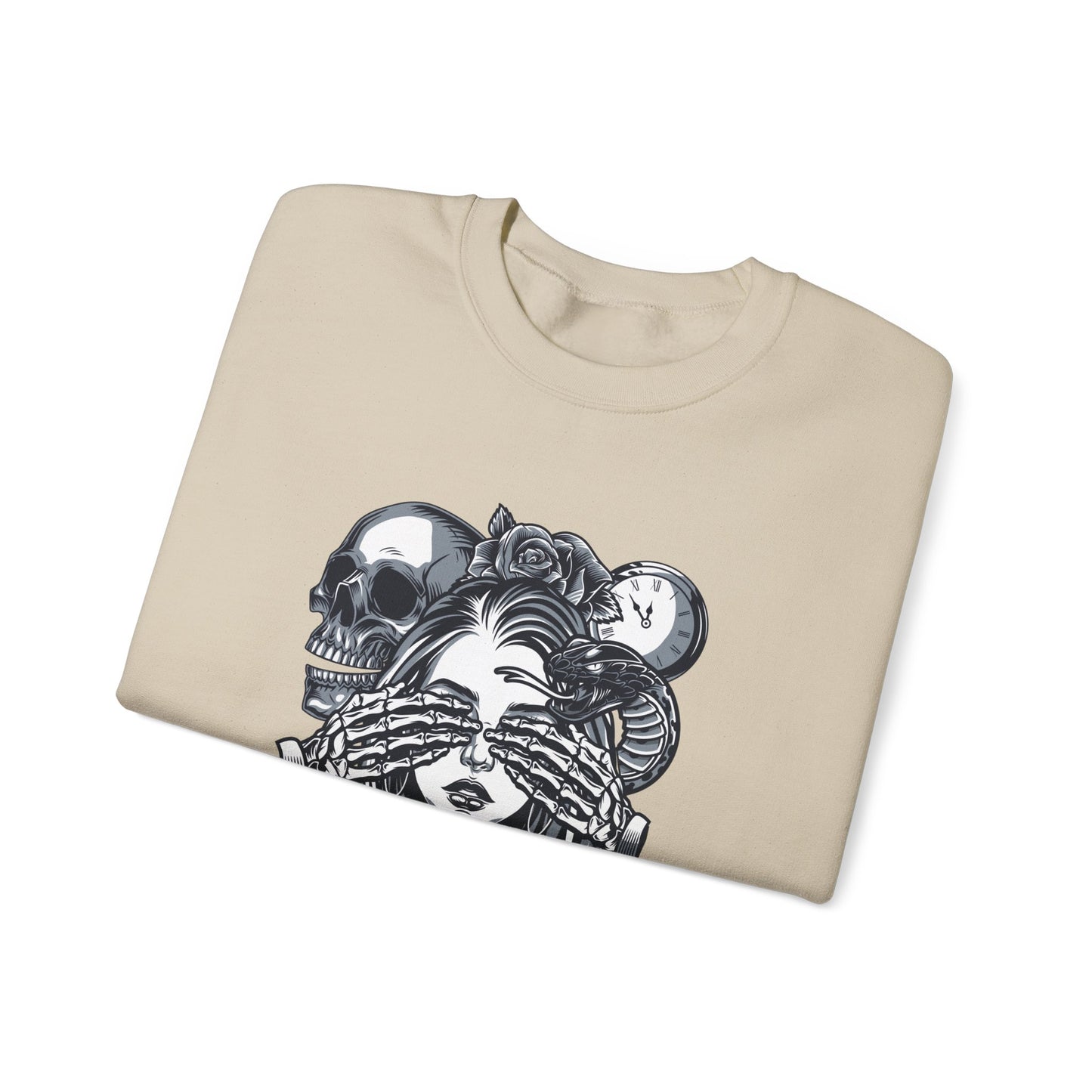 Tempted Skull & Rose Unisex Sweatshirt