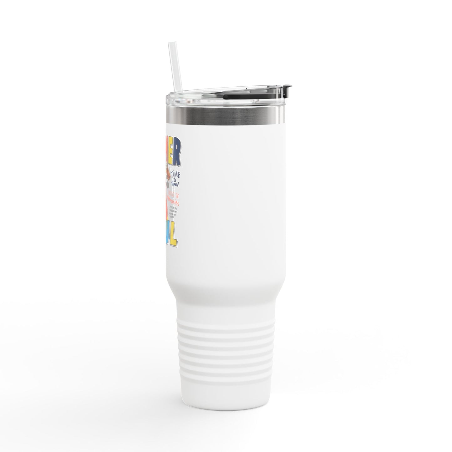'Summer Soul' 40oz Insulated Travel Tumbler