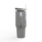 'Tempted Skull & Rose' 40oz Insulated Travel Tumbler