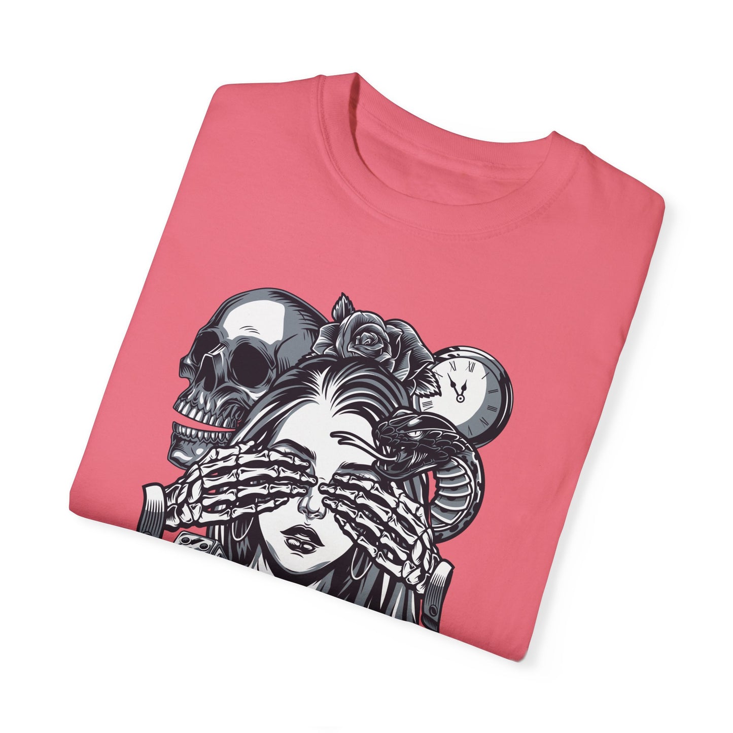 'Tempted' Skull & Rose - Unisex T-Shirt