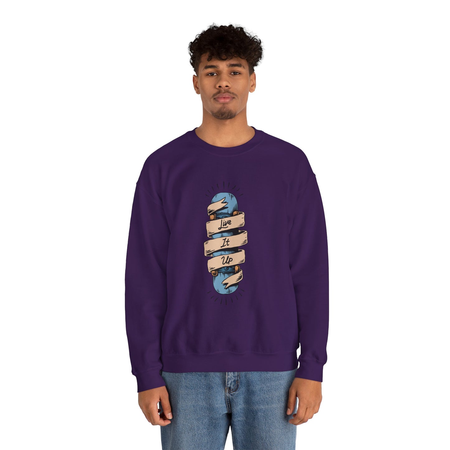 'Live It Up' - Unisex Sweatshirt