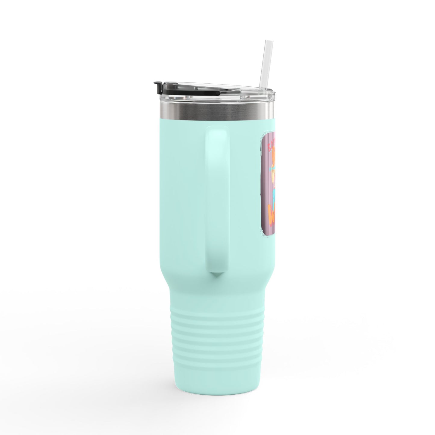 'Born to Be Wild ' 40oz Insulated Travel Tumbler