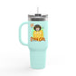 'Ok Stay Cool New York' Monkey 40oz Insulated Travel Tumbler
