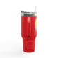 'Stray Real ' 40oz Insulated Travel Tumbler