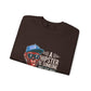 'A Hipster Is Someone Who’s Very Aware of His Style' With Monkey - Unisex Sweatshirt
