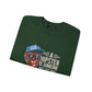 'A Hipster Is Someone Who’s Very Aware of His Style' With Monkey - Unisex Sweatshirt