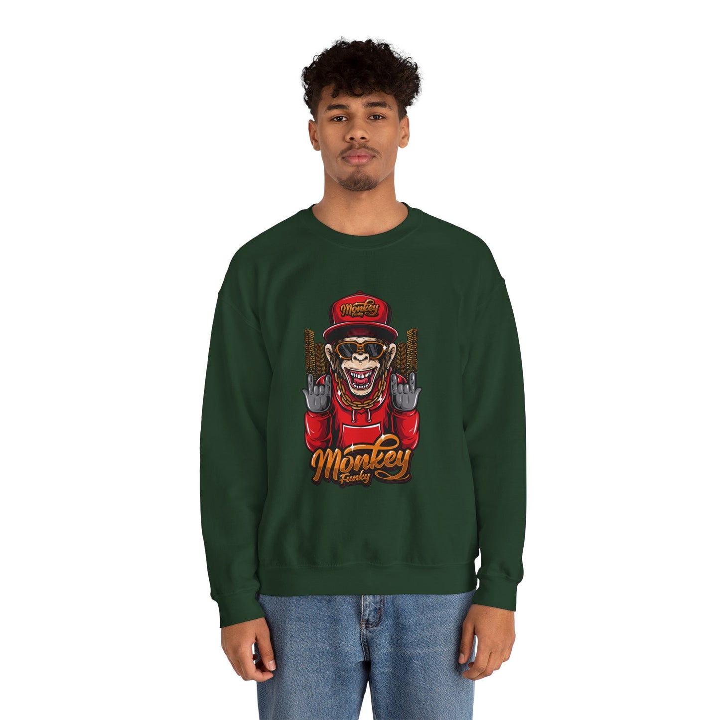 'Monkey Funky' - Unisex Sweatshirt