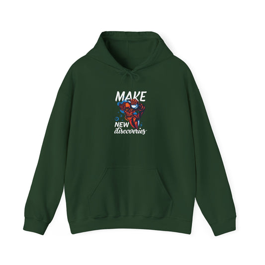 'Make New Discoveries' - Unisex Hoodies