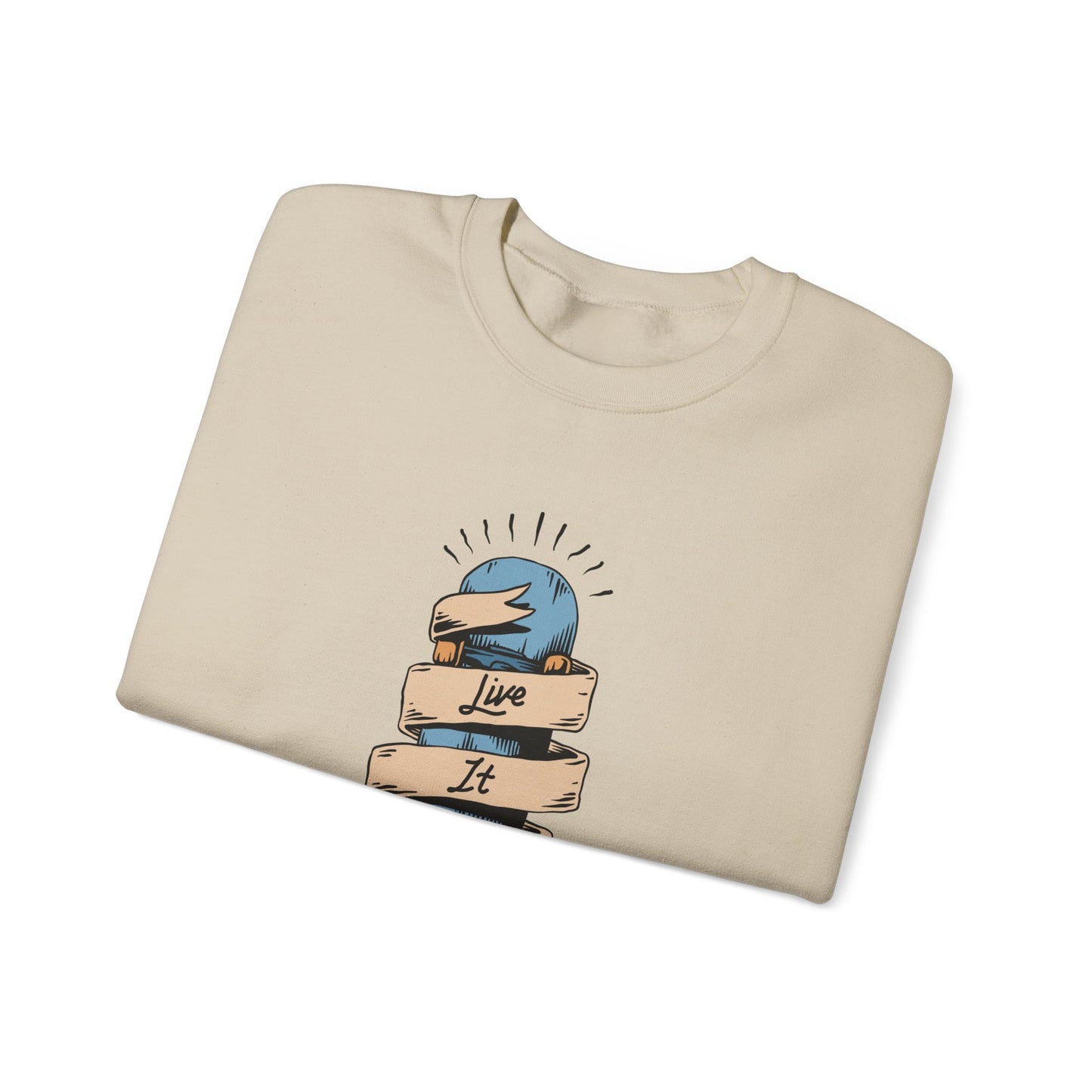 'Live It Up' - Unisex Sweatshirt