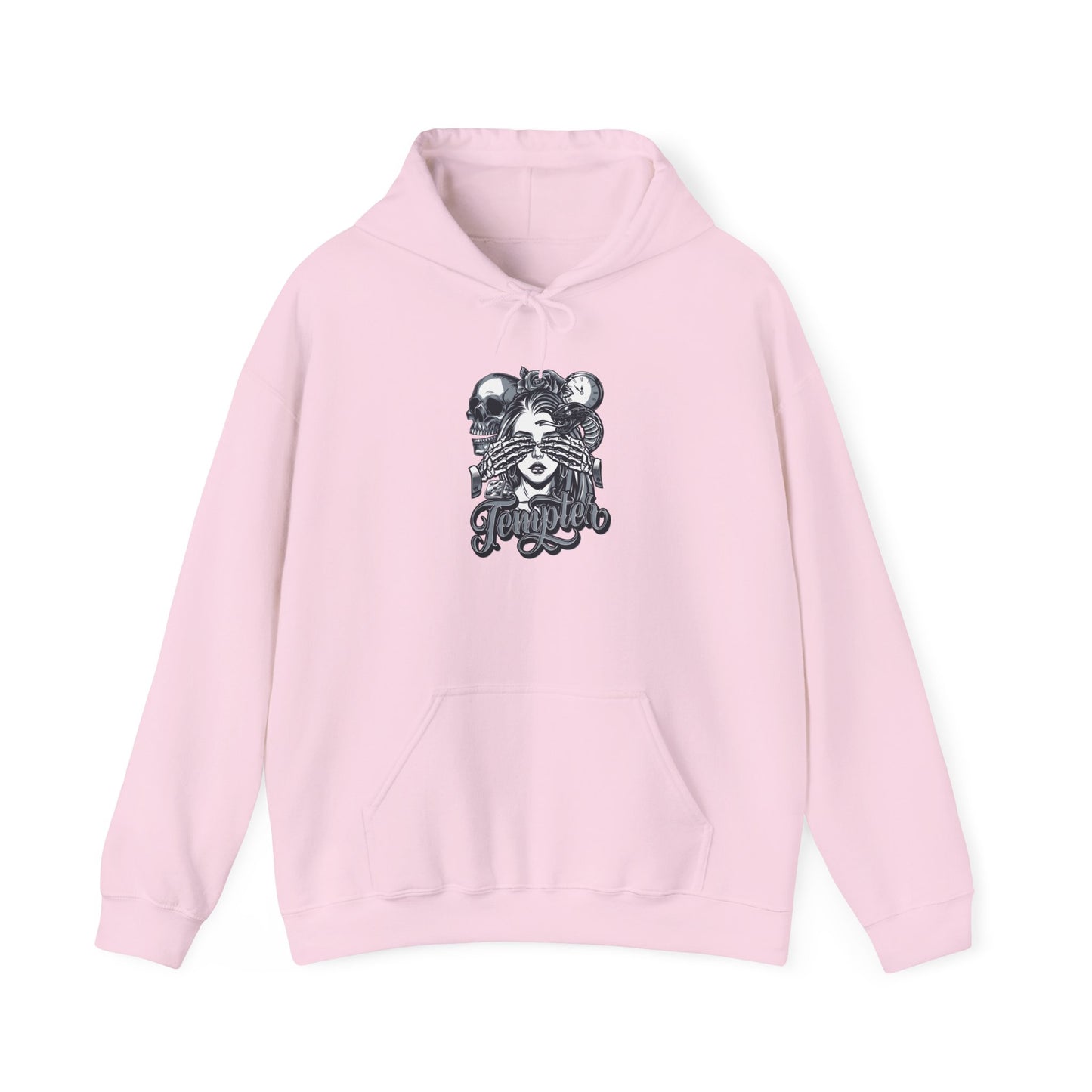 'Tempted Skull & Rose' - Unisex hoodies