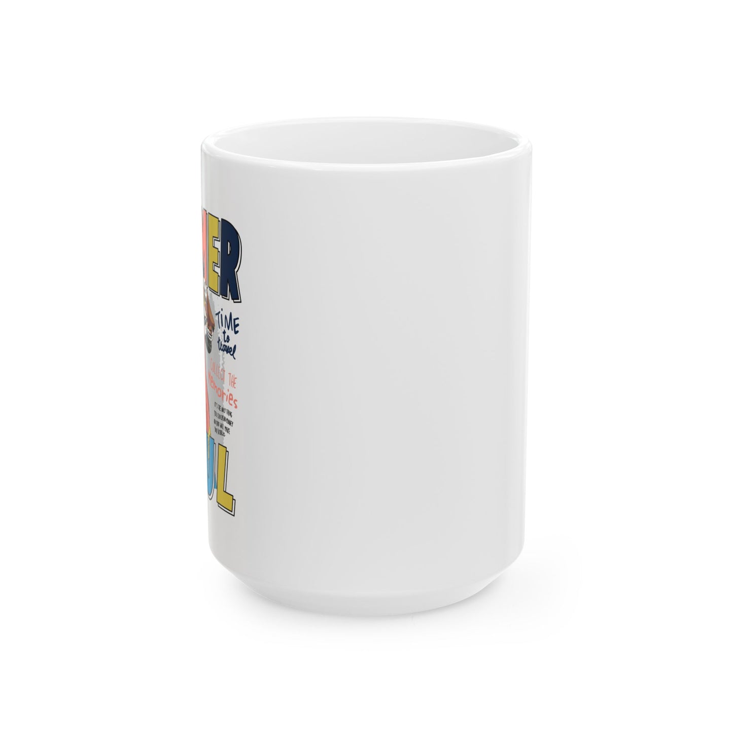 'Summer Soul' Ceramic Mug - 11oz & 15oz Coffee Cup