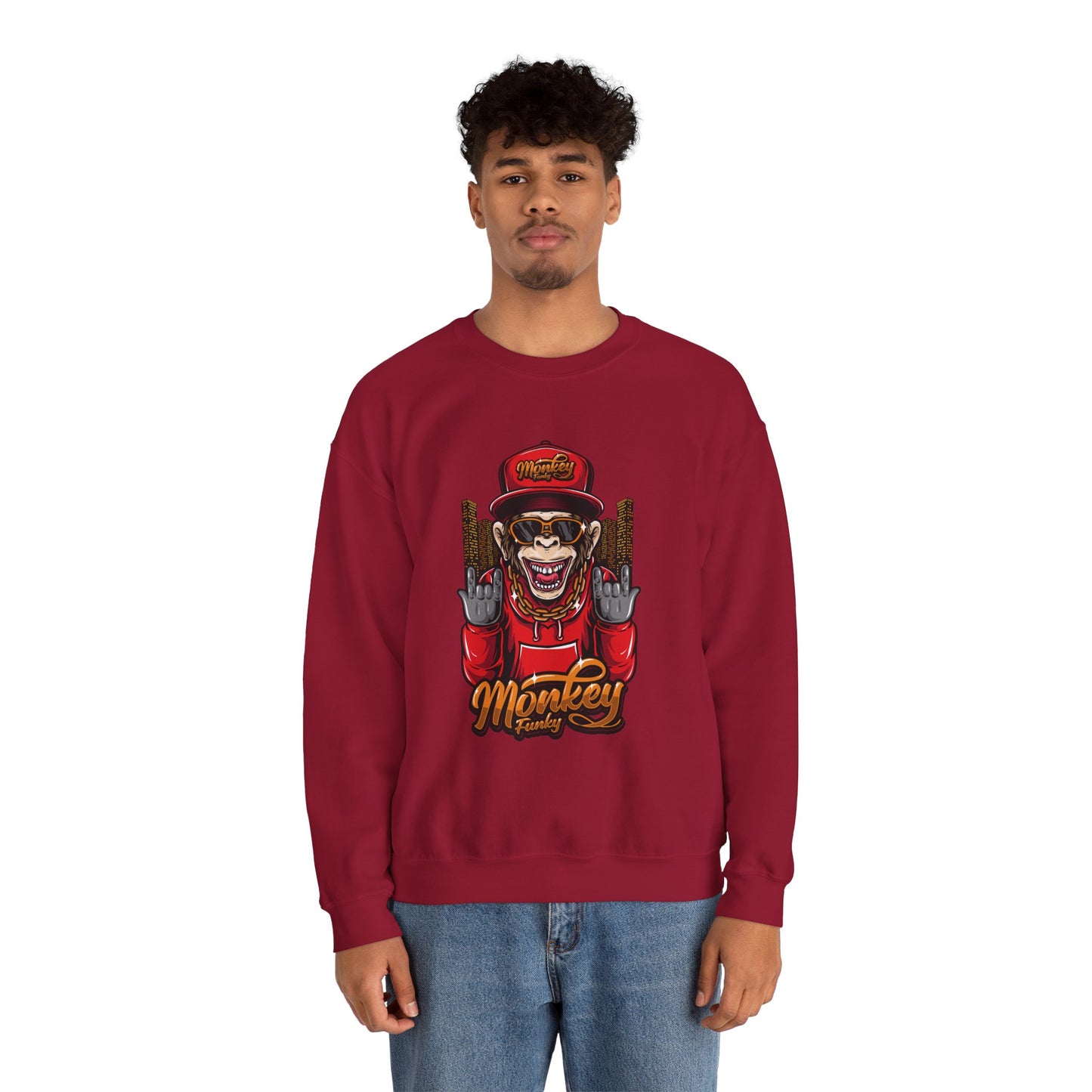 'Monkey Funky' - Unisex Sweatshirt